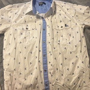 polo by RALPHLAUREN shirt size L  but looks small  a bit